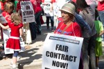 Teacher on Strike